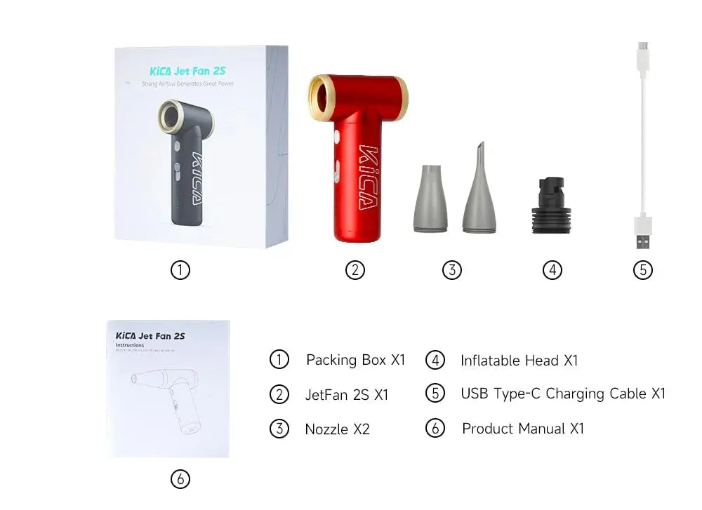 KiCA Jet Fan 2S - KICA